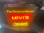 Levi’s lichtbak origineel vintage 80’s, Verzamelen, Ophalen of Verzenden, Zo goed als nieuw, Lichtbak of (neon) lamp