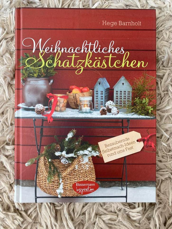 Weihnachtliches Schatzkästchen - DIY Kerst Ideeën, Boeken, Hobby en Vrije tijd, Zo goed als nieuw, Scrapbooking en Knutselen, Geschikt voor kinderen