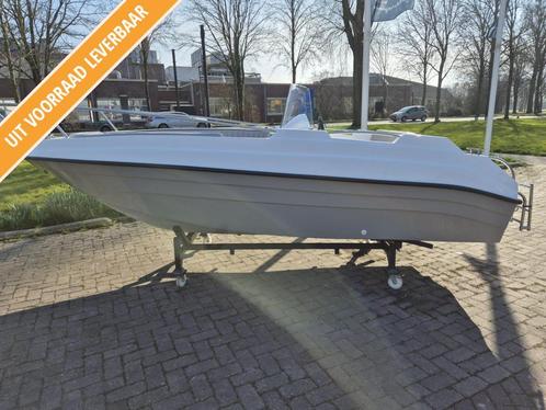 Nieuw Kruger Stella 4,70, Watersport en Boten, Vis- en Consoleboten, Nieuw, Tot 10 pk, Minder dan 3 meter, Polyester