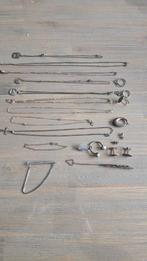 Zilveren sieraden partij en munten .925 en .835 - 127 gram, Met hanger, Gebruikt, Ophalen of Verzenden, Zilver