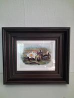 Vintage Vogelprint. Waterhoen, Minder dan 50 cm, Ophalen of Verzenden, Zo goed als nieuw, Minder dan 50 cm