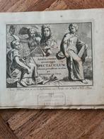 Admirandorum quadruplex spectaculum - 1695., Ophalen of Verzenden, Joh. v. Call, P. Schenk