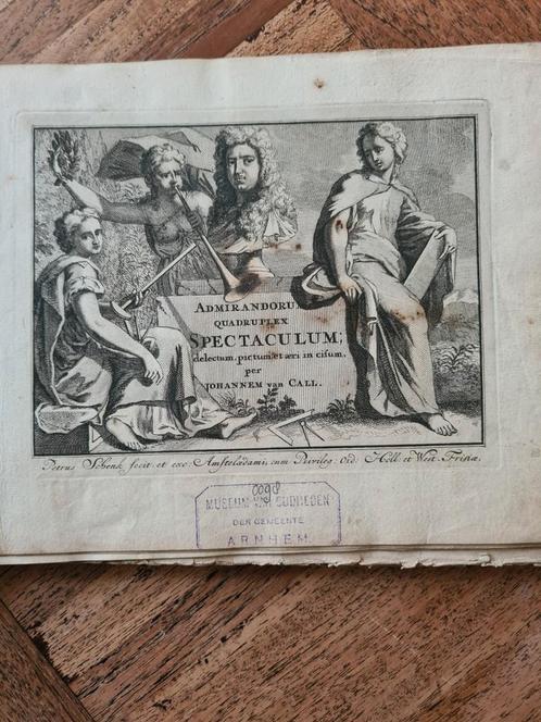 Admirandorum quadruplex spectaculum - 1695., Antiek en Kunst, Antiek | Boeken en Bijbels, Ophalen of Verzenden