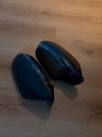 Audi A6 4G spiegelkappen met side-assist 4G0857527 4G0857528, Gebruikt, Voor, Bumper, Audi