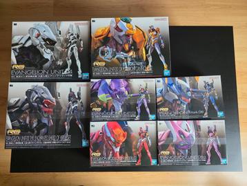 Evangelion Real Grade Model Kits (7pcs) beschikbaar voor biedingen