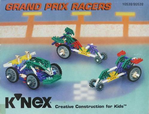 K'NEX Set | Raceauto's Grand Prix Racers Diverse Modellen, Kinderen en Baby's, Speelgoed | Bouwstenen, Zo goed als nieuw, K'nex