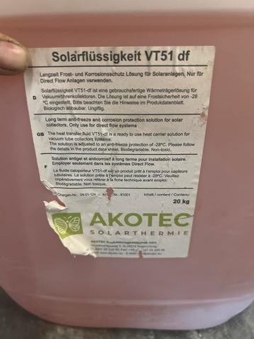 Solarvloeistof VT51 df - 20kg beschikbaar voor biedingen