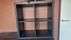 Zwart kallax kast ikea, Ophalen, Zo goed als nieuw, 25 tot 50 cm, Minder dan 100 cm