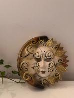 Venetiaans wandmasker zon en maan, Antiek en Kunst, Ophalen of Verzenden