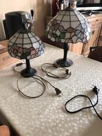 Set Tiffany tafellampen, Ophalen, Zo goed als nieuw, Minder dan 50 cm