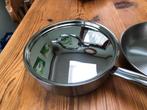 BK Pannenset (Hapjespan & Koekenpan) - 24cm, Zo Goed Als Nie, Inductieplaat, Ophalen of Verzenden, Zo goed als nieuw, Rvs