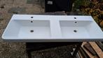 Gratis dubbele wastafel 120 cm, Ophalen, Gebruikt, Wastafel
