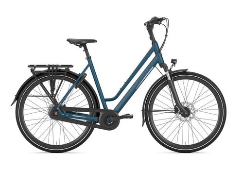 GAZELLE Chamonix C7 Dames Ink Blue Mat 57cm 2025, Fietsen en Brommers, Fietsen | Dames | Damesfietsen, Nieuw, Gazelle, 56 cm of meer