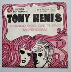 Tony Renis single Quando Dico Che Ti Amo, Cd's en Dvd's, Gebruikt, 7 inch, Single, Ophalen of Verzenden