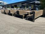9 Terrasbanken big pillows in diverse afmetingen, Ophalen, Gebruikt, Hout