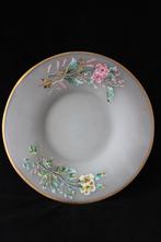 Antieke opaline glas emaille schaal Frankrijk 19e eeuw, Ophalen of Verzenden