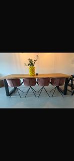 Zuiver OMG Velvet Stoel 4x, Ophalen, Overige kleuren, Zo goed als nieuw, Vier