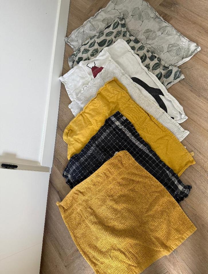 Goed 7x Hema Ikea kerst groen geen theedoek handdeoek set, Huis en Inrichting, Keuken | Textiel, Gebruikt, Theedoek of Handdoek