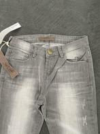 F438 Nieuw: jeans Jade Twelve maat:  25=XXS=32 spijkerbroek, Nieuw, Grijs, Ophalen of Verzenden, W27 (confectie 34) of kleiner
