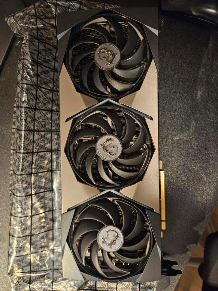 MSI RTX 3080 Ti Suprim X 12GB highend  gpu, Computers en Software, Videokaarten, Zo goed als nieuw, Nvidia, PCI-Express 4.0, GDDR6