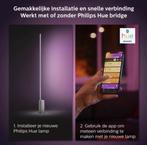 2 STUKS PHILIPS HUE singe hue floor lamp aluminium 1x32w 24v, Ophalen, Zo goed als nieuw