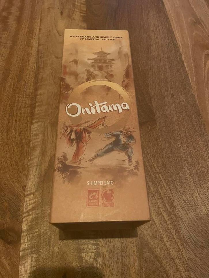 Onitama Bordspel - Tactisch Duel, Hobby en Vrije tijd, Gezelschapsspellen | Bordspellen, Zo goed als nieuw, Een of twee spelers