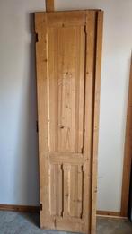 Oude Grenen Binnendeur - 59x225cm, Doe-het-zelf en Verbouw, Ophalen, Gebruikt