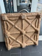 pallet van houtvezel, Ophalen of Verzenden, Zo goed als nieuw