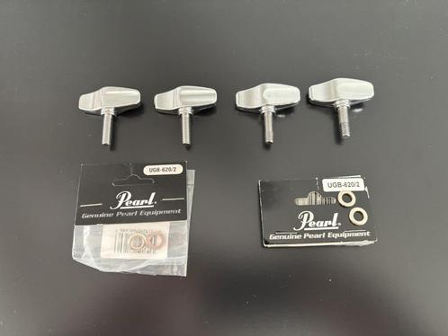 2 sets Pearl UGB 620/2 Wing Bolt M6 x 20mm, Muziek en Instrumenten, Standaards, Nieuw, Instrumentstandaard, Drums of Percussie