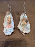 Oesterschelpen Kersthangers met Engeltjes - Uniek!, Huis en Inrichting, Woonaccessoires | Wanddecoraties, Ophalen of Verzenden