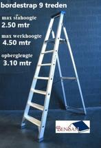 trap bordestrap 9 treden huren bensan enter, Doe-het-zelf en Verbouw, Ladders en Trappen, Ophalen, Zo goed als nieuw, Trap, 4 meter of meer