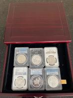 SPOED! Partij Belegingsmunte in PCGS/NGC slabs ZEER ZELDZAAM, Ophalen of Verzenden, Buitenland, Munten