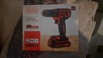 Black & Decker nieuw met 4 accu's!, Ophalen of Verzenden, Nieuw, Boor- en Schroefmachine, Variabele snelheid