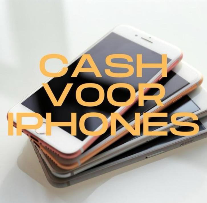 Ontvang Direct Cash voor Kapotte iPhones!, Telecommunicatie, Mobiele telefoons | Apple iPhone, Gebruikt, 128 GB, Zonder abonnement