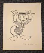 Disney's Donald Duck zeefdruk, Ophalen of Verzenden, Donald Duck, Gebruikt, Plaatje of Poster