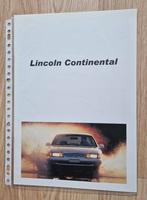 Folders Lincoln, Ophalen of Verzenden, Zo goed als nieuw, Overige merken