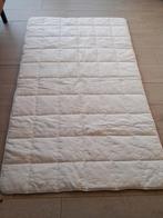 Gewatteerde matrasonderleggers 115x200 cm en 110x200 cm, Ophalen of Verzenden, Zo goed als nieuw, Eenpersoons, 140 cm