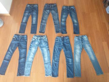 6 zgan jeans 140 spijkerbroeken DDD Name it Indian jongen