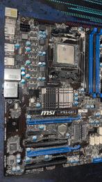 MSI 970A-G43 Met AMD FX FD6300 Procesor, DDR3, Ophalen of Verzenden, AMD, Gebruikt