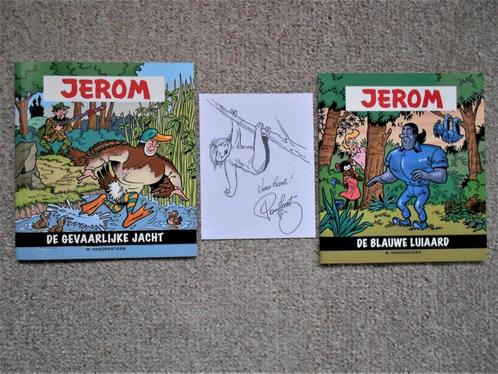Jerom - De Gevaarlijke Jacht+De Blauwe Luiaard -1e druk 2009, Boeken, Stripboeken, Nieuw, Eén stripboek, Ophalen of Verzenden