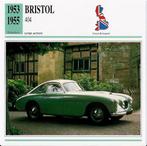 Ma117 Autokaart bristol 404, Ophalen of Verzenden, Zo goed als nieuw, Auto's