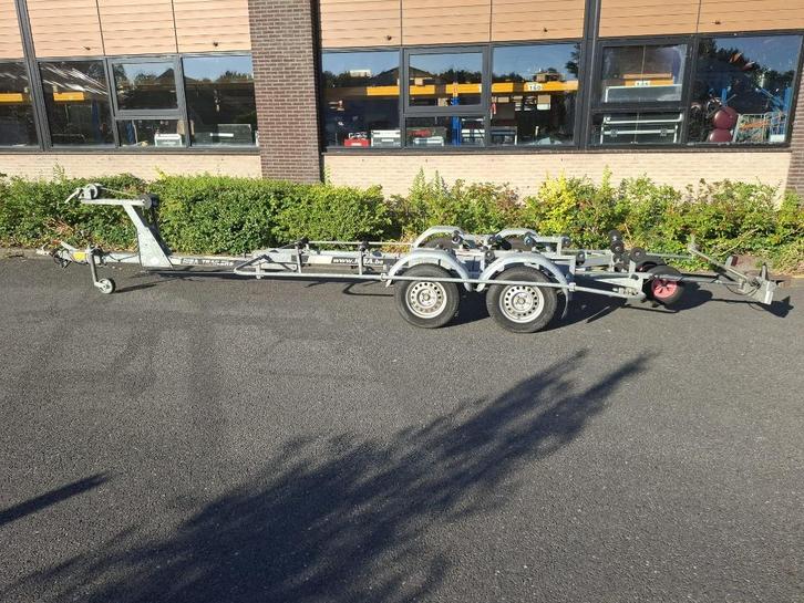 Te koop tandemasser riba boottrailer in goede staat, Watersport en Boten, Boottrailers, Gebruikt, Overige typen, 1500 tot 3000 kg