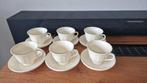 Wedgwood Queens plain theekop en schotels 9,5 cm, Ophalen of Verzenden, Zo goed als nieuw, Wedgwood, Kop(pen) en/of Schotel(s)