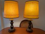 Pair vintage ornate table lamps - Mediterranean style, Ophalen, Gebruikt, 50 tot 75 cm