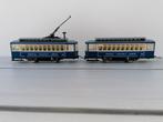Brill tram met aanhangwagen, Hobby en Vrije tijd, Modeltreinen | H0, Overige merken, Ophalen of Verzenden, Zo goed als nieuw, Gelijkstroom