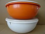 Curiosa grote vintage Tupperware doos trommel bewaardoos set, Ophalen of Verzenden