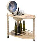 Wereldbol kar minibar mini bar globebar GRATIS VERZENDEN!, Huis en Inrichting, Woonaccessoires | Wereldbollen, Verzenden, Nieuw