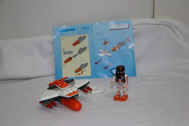 Playmobil Top Agents Torpedo duiker - 4883, Kinderen en Baby's, Speelgoed | Playmobil, Zo goed als nieuw, Complete set, Ophalen of Verzenden