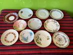 11x porseleinen schoteltjes – Wedgwood, Spode, Albert, Antiek en Kunst, Antiek | Servies los, Ophalen of Verzenden