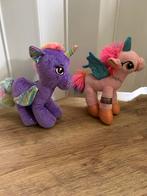 2 Pluche Eenhoorns met Vleugels, Ophalen of Verzenden, Gebruikt, Paard